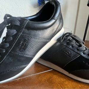 COACH black plain sneakers in size 9